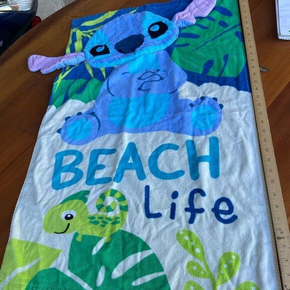 Disney baby beach towel 39x23” lilo stitch - Picture 1 of 4